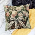 thumbnail image 2 of SHANXI  Eucalyptus Leaves Throw Pillow Covers 12x12in, 2 of 5