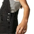 thumbnail image 4 of Women‘s Adjustable Strap Denim Jumpsuit with Pockets, 4 of 8