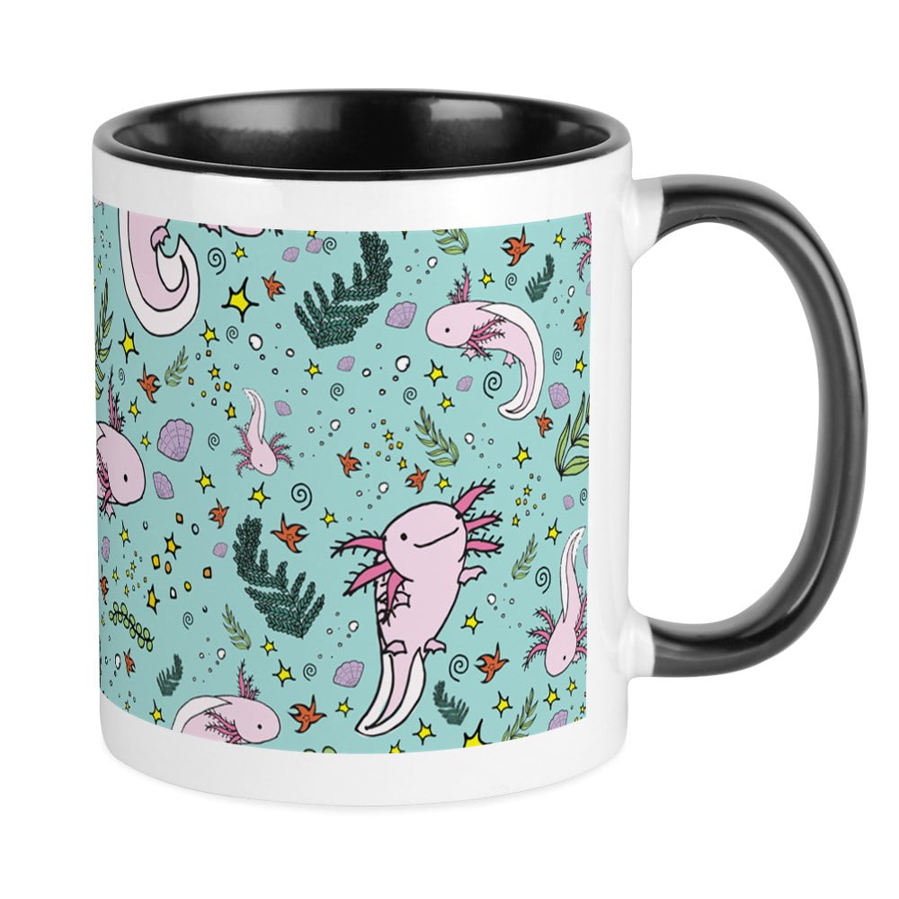 CafePress Axolotls Mugs Ceramic Coffee Tea Novelty Mug Cup 11 oz