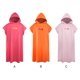 thumbnail image 3 of Bata cambiadora de poliéster suave y absorbente Qarigey poncho naranja, 3 of 6