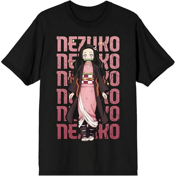 Demon Slayer Nezuko Kamado Black T-Shirt