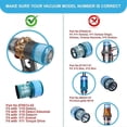 thumbnail image 3 of True HEPA Premium Filter Replacement for Dyson V15 Detect/V15 Detect Absolute Vacuum Attachments Par, 3 of 5