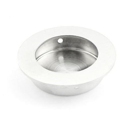 Flush Mount Drawer Sliding Door Concealed Pull Handle Knob 50mm