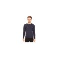 thumbnail image 1 of Kenneth Cole Mens Marled Slub Pullover Sweater, Blue, Small, 1 of 1