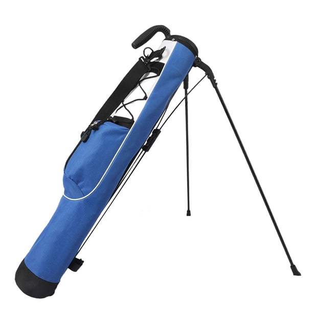 Bolsa de transporte de golf, soporte ligero multifunción para adultos, bolsa de golf fácil de llevar Azul claro