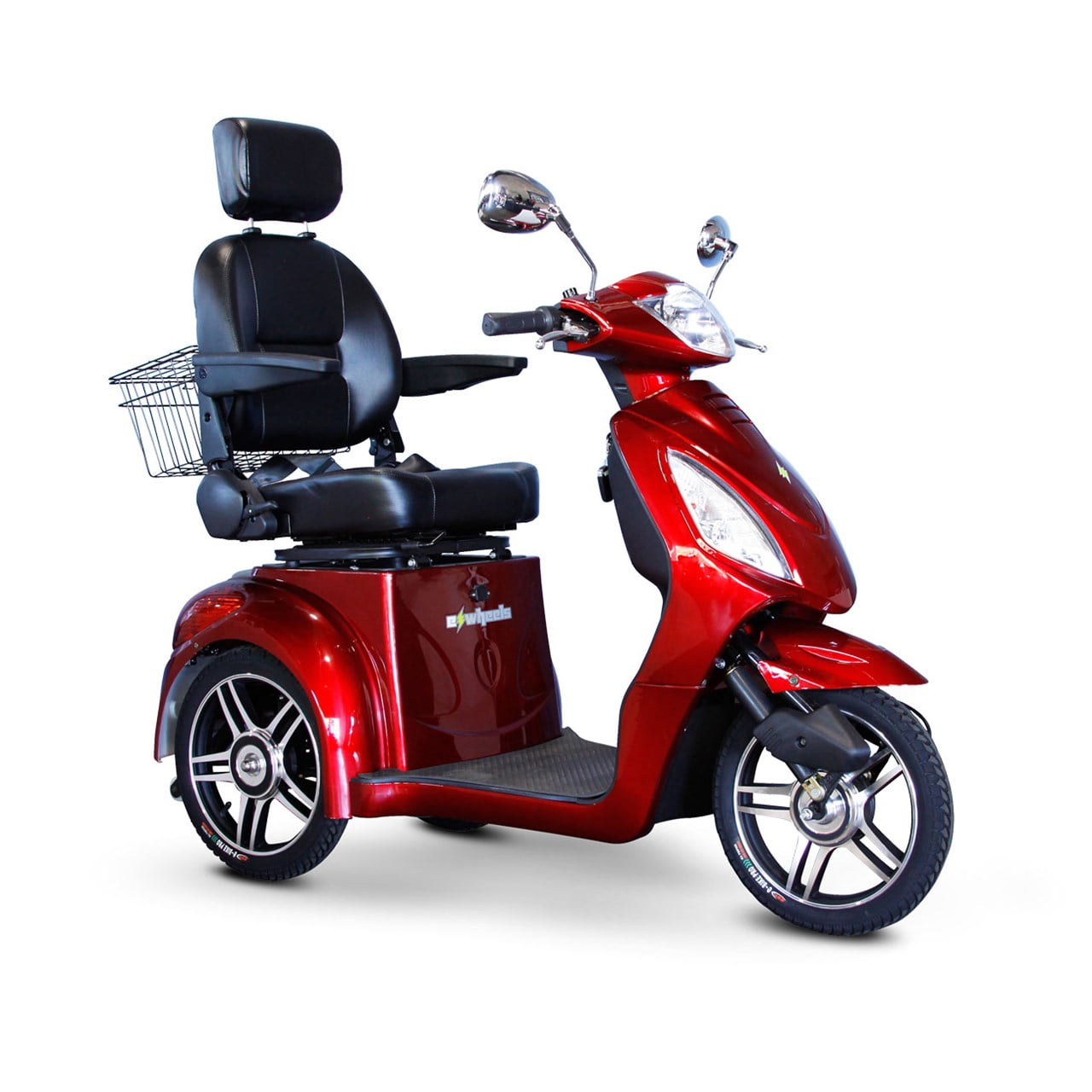 EWheels EW36 3Wheel Electric Senior Mobility Scooter Red Walmart