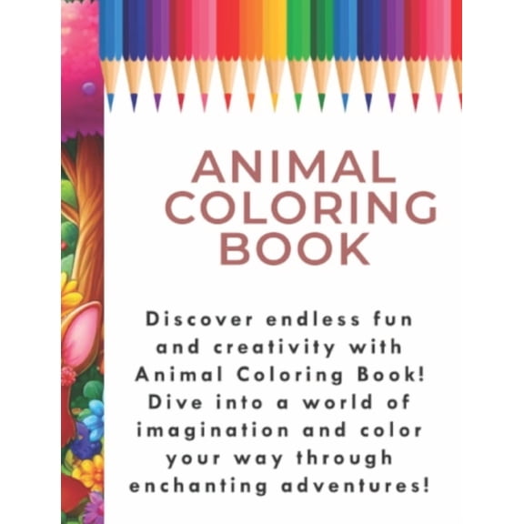 Animal coloring book: Animal coloring book, (Paperback)