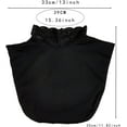 thumbnail image 2 of CAILDANL Detachable Lace Elegant Set Half Top Mock Blouse Collar Base Fake Collar Neck Cover for Women Girls, 2 of 4