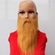 thumbnail image 1 of Nvzi 1 pieza de barba de Papá Noel simulada, barba grande de pirata, accesorios de barba, barbas falsas, bigote falso divertido para disfraces, suministros para fiestas de Halloween, amarillo, 1 of 1