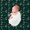 Dinosaur Name Personalized Kids Blanket