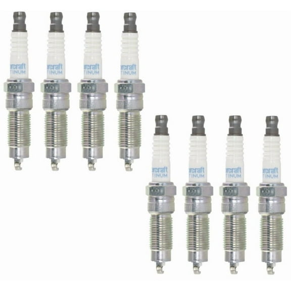 8 Spark Plugs OEM FORD MOTORCRAFT HJFS24FP 5.4L V8 & Lariat MPN #SP-509X