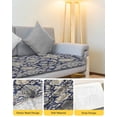 thumbnail image 4 of Vintage Boho Couch Cushion Covers Stretch, Washable Sofa Seat Covers Individual Seat Cushion Sofa Slipcovers Neutral Abstract Flowers Pattern Aesthetic Couch Cover Furniture Protector S-1PCS, 4 of 7