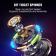 thumbnail image 4 of Fidget Spinner INNÔPLUS para niños de 8 a 12 años y adultos con efecto de brillo, 4 of 6