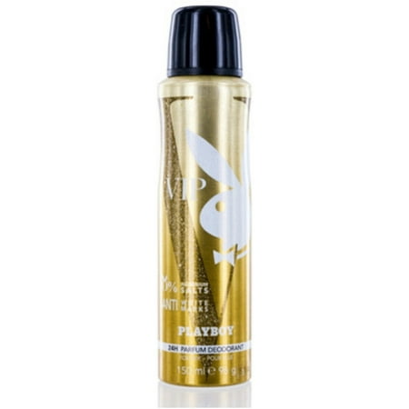 6 Pack - Playboy Vip Coty Deodorant Perfumed Spray 5.0 (Best Smelling Playboy Deodorant)