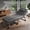 Gray(70.8"Lx24.4"W), variant on 550LBS Heavy Duty Folding Camp Cot, Extra Wide Portable Bed with Thick Mattress,70.8" L x 24.4" W , Grey