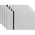 thumbnail image 1 of HUGFEGWE Engraved Name Plate,Personalized Name Plaque 12''X8'',3 Colors,2 Corner Styles,For Home Garden Signs,Yard Signs,Office Door Signs,Wall Plaques,Road Signs (Brushed Silver) CA919-109104, 1 of 9