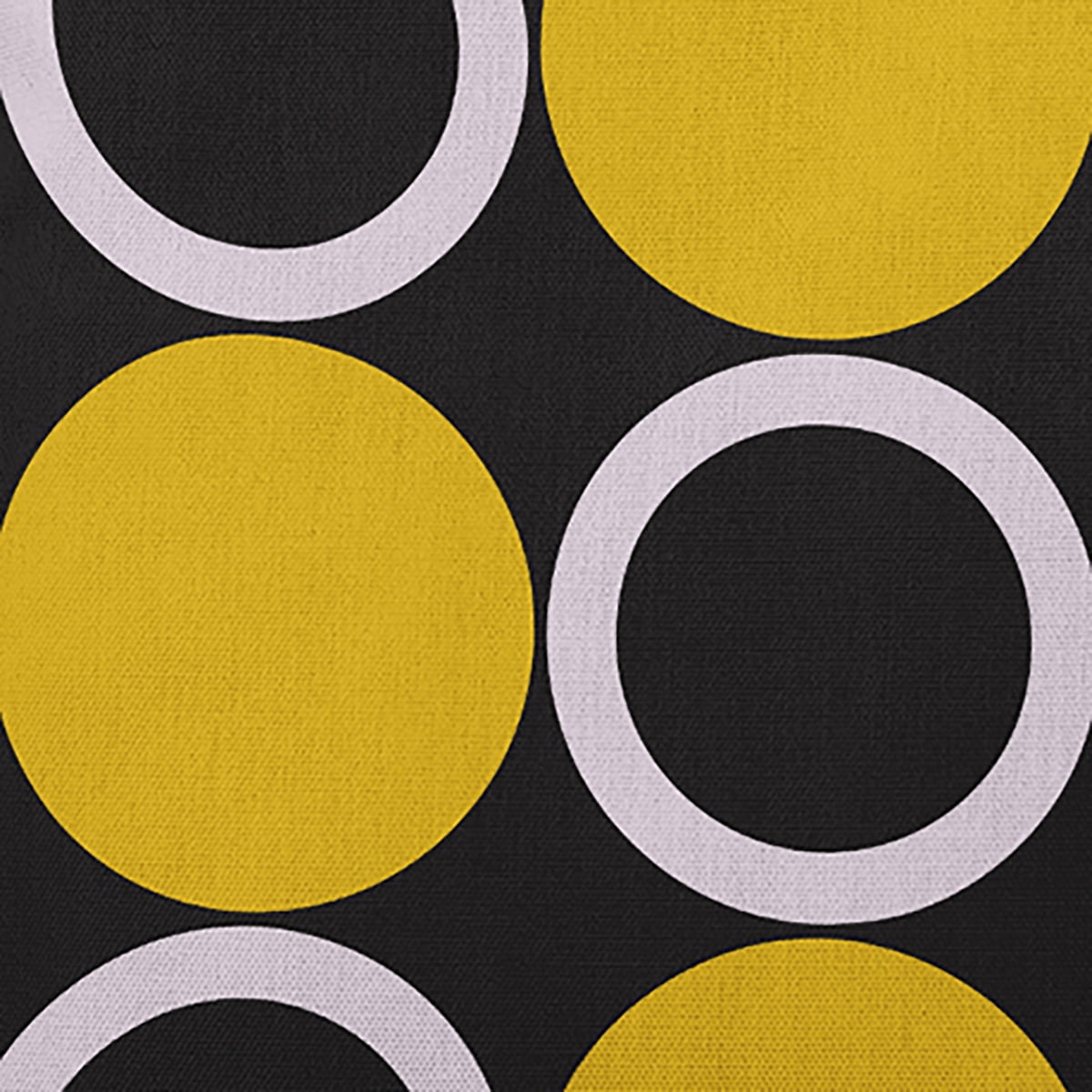 20" x 14" Simply Daisy Mod Circles Polyester Indoor/Outdoor Pillow, Mustard Qty 1