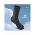 thumbnail image 3 of 5 Pairs Merino Wool Socks For Men, Thick Winter Wool Hiking Socks, Warm Breathable Crew Mens Socks, 3 of 7