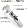 thumbnail image 4 of Drawer Front Installation Clamps, Adjustable Drawer Front Installation Clamp, Stainless Steel Cabinet Hardware Jig, Universal Drawer Face Clamp for Easy and Fast Drawer Front Panel Installation, 4 of 8