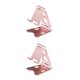 thumbnail image 3 of Monstrate Soporte de escritorio para tableta para 9,7 10,2 10,5 11 pulgadas rotación de aluminio soporte para tableta seguro para para oro rosa 2piezas, 3 of 5