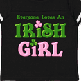 thumbnail image 4 of Inktastic Loves an Irish Girl Girls Toddler T-Shirt, 4 of 5