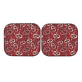 thumbnail image 5 of Lsque Snake 2 PCS Windshield Sun Shade | CarFoldable Window Covers | Car Accessories Reflect UV for Universal Cars SUV Truck | Medium, 5 of 7