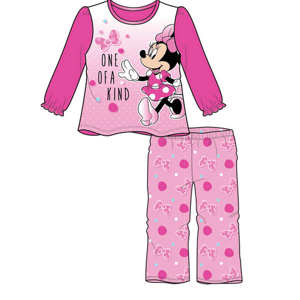 Minnie Mouse Minnie Mouse Baby & Toddler Girls Pajamas, 2pc (12M5T