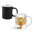 thumbnail image 3 of Tasse à Café Thé Lait Sensible à la Chaleur et au Froid G-Garfields Chat Magique, 3 of 7