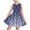 22#Multicolor, variant on AUNVITO Girls Allover Print Round Neck Sleeveless Dress with Pockets Casual Summer Fashion