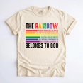 thumbnail image 3 of Rainbow Christian T-Shirt, Gods Promise Shirt, Christian Bible Verse Tee, 3 of 4