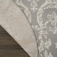 thumbnail image 6 of Nourison Jubilant Distressed Damask Grey 8' x round Area Rug, (8' Round), 6 of 9