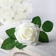 thumbnail image 5 of 25 Piezas Flores de Rosas Artificiales Rosas de Aspecto Artificial de Boda Centros de Mesa Fiesta de Despedida de Soltera DecoracióN del Hogar,D, 5 of 5