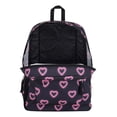 thumbnail image 4 of Mochila Jansport Cross Town Happy Hearts Backpack Escolar Negro Liso, 4 of 7
