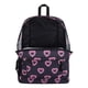 thumbnail image 4 of Mochila Jansport Cross Town Happy Hearts Backpack Escolar Negro Liso, 4 of 7