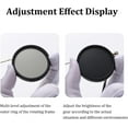 thumbnail image 4 of Wizy Sunglasses, Wizy Adjustable Tint Sunglasses – 9-Gear Smart Tint, Scratch-Resistant, Retro Matte Finish for Men & Women, 4 of 9