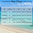 thumbnail image 3 of DecSea Baby Girls Cute One Piece Swimsuit UPF 50+ Ruffle Strap Swimwear Bathing Suit, 3 of 9