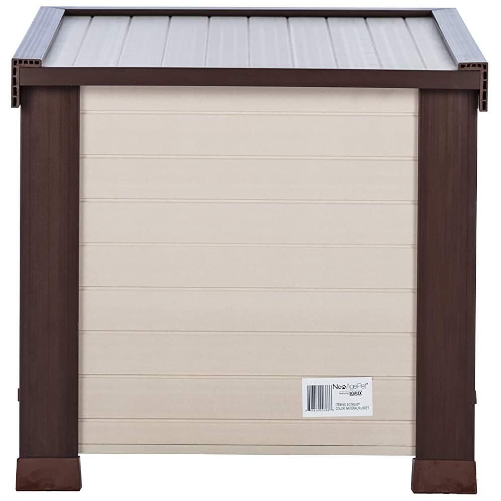 New Age Pet Albany Feral Outdoor Cat Shelter With vinyl flaps