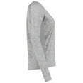 thumbnail image 4 of Holloway Sportswear M Womens Electrify Coolcore® Long Sleeve Tee Athletic Grey Heather 222770, 4 of 5