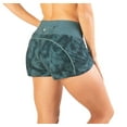 thumbnail image 2 of Womens Athletic Running Workout Volleyball Shorts WOD Lightweight Mesh Liner Zip Pocket, 2 of 5