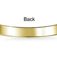 thumbnail image 4 of Bling Jewelry Womens 18K Gold Plated Tiny ID Bracelet for Small Wrists 5 Inch, 4 of 6