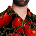 thumbnail image 5 of tomato Men's Button Down Hawaiian Print Short Sleeve Casual Summer Beach Shirts, 5 of 6