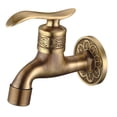 thumbnail image 1 of Grifo de Fregadero de Agua Fría Accesorios de Tapicería de Jardín Exterior, Fácil de Montaje segundo BLESIY Grifo de agua del dragón tallado, 1 of 7