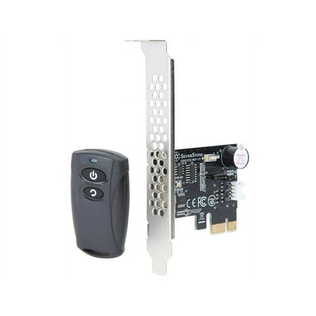Silverstone SST-ES02-PCIE 2.4Ghz Wireless Computer Power and Reset Remote Switch
