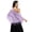 Purple, variant on Women's Triangle Lace Shawls Wraps For Bride Wedding Floral Lightweight Fringe Scarf For Evening Party Dress