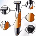 thumbnail image 4 of MasteelfCA Rasoir pour Dos Tondeuse USB Remplaçable Rasoir Manuel pour Hommes Soins Personnels (Orange), 4 of 7