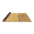 thumbnail image 2 of Ahgly Company Indoor Rectangle Abstract Brown Modern Area Rugs, 7' x 9', 2 of 4