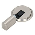 thumbnail image 4 of Tapón De Puerta, Tapón De Piso Silencioso De Succión Fuerte De Tamaño Compacto De Aleación De Zinc Para Puerta De Dormitorio ANGGREK Níquel lijado, 4 of 8