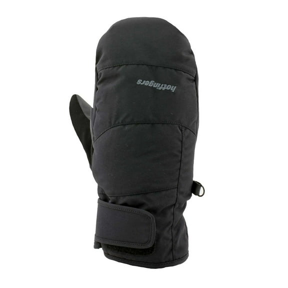 HOTFINGERS Darwin Ladies Waterproof Mittens, Color: Black, Size: M