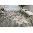 thumbnail image 2 of Nourison Fantasy Grey Area Rug FA28 3'6" x 5'6", 2 of 4