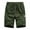 Green, variant on Giftesty Men Pants Clearance,Men's Summer New Simple Belt Shorts Fashionable Pure Color Shorts